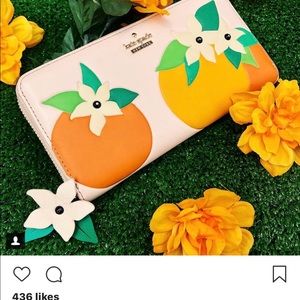 Kate Spade Orange Wallet